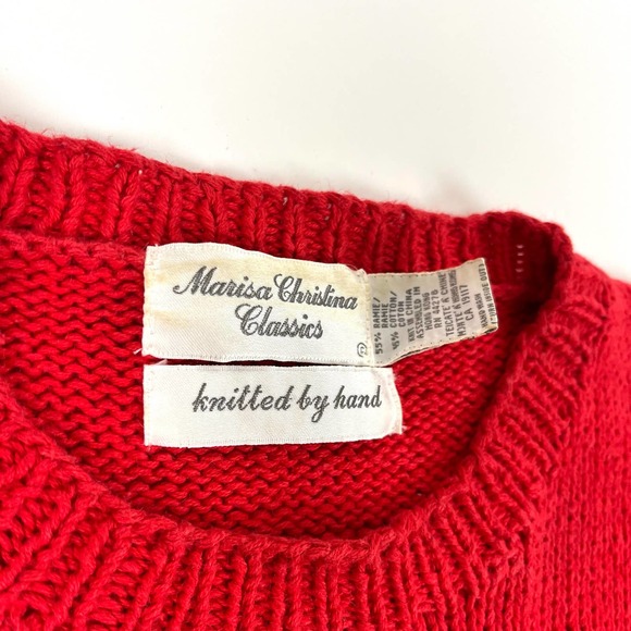 Vintage American Flag Sweater - Picture 3 of 4